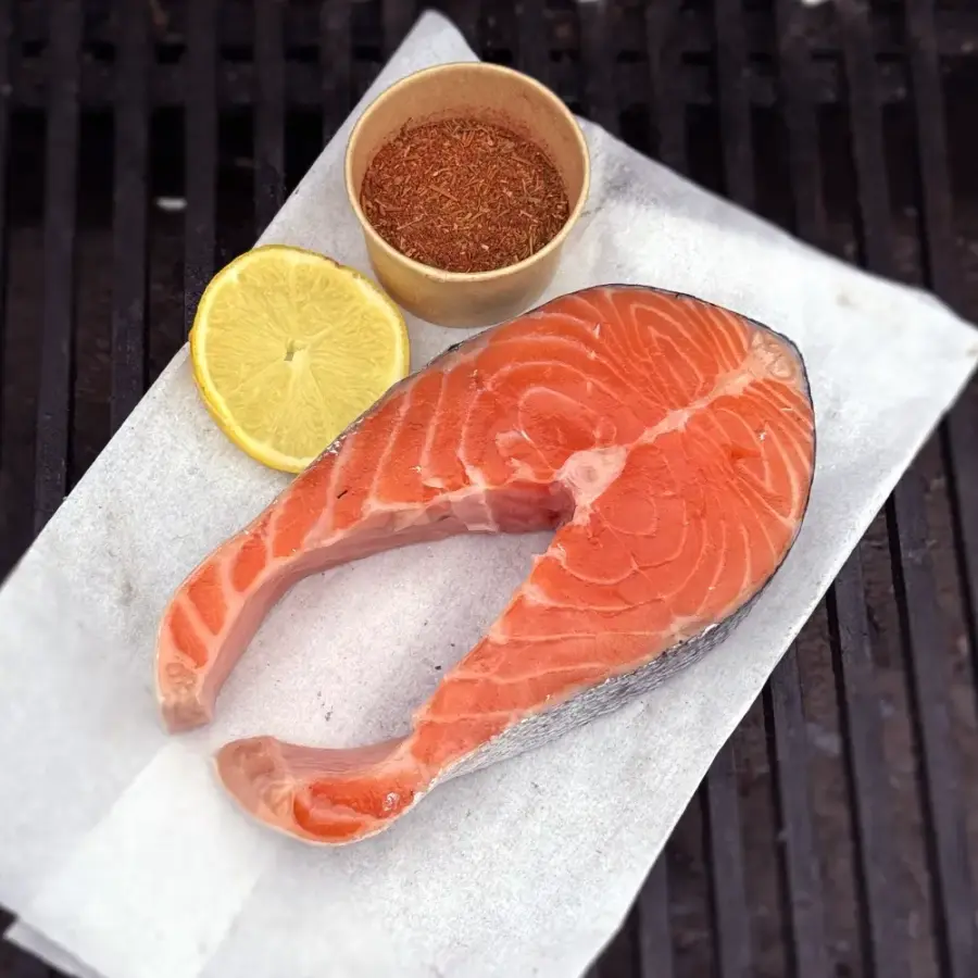 Стейк лосося