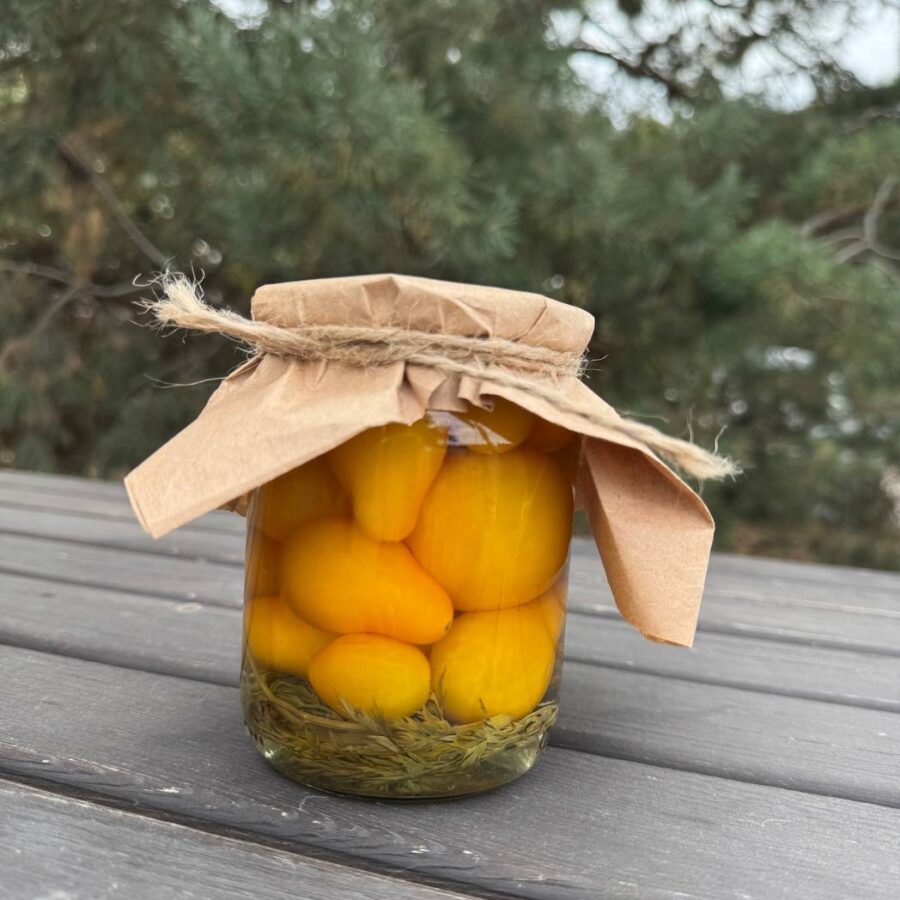 Помідори жовті мариновані